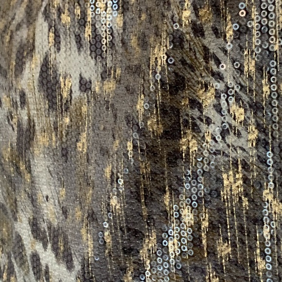 LUSH brand leopard sequined mini SizeM - Picture 5 of 8